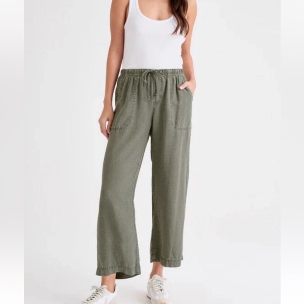 Splendid Olive Wide Leg Pants